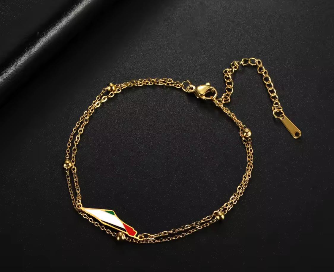 Palestine Flag Braclelet