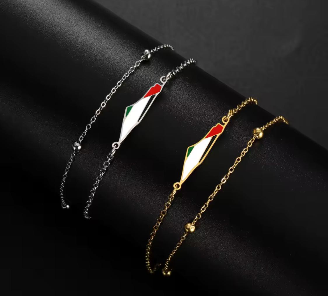 Palestine Flag Braclelet